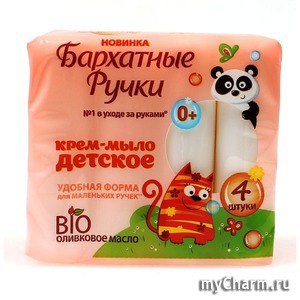 "Бархатные ручки" / крем-мыло детское