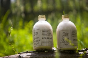 "Красно-Полянское мыло" / Гель для умывания лица "Овсяный"