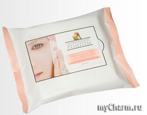 "Домашние рецепты" / Влажные салфетки салфетки для снятия макияжа для комбинированной кожи