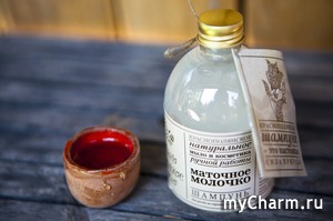 "Красно-Полянское мыло" / Шампунь для волос "Маточное молочко"