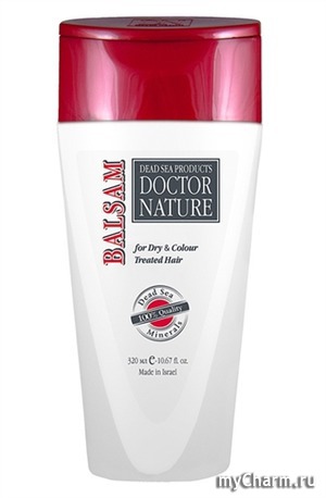 Doctor Nature / Fot fry and colour treated hair Бальзам-ополаскиватель для сухих и окрашенных волос