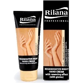 Rilana /    Regenerative Night Hand Cream with renewing affec (witht gloves)