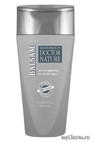 Doctor Nature / Бальзам-ополаскиватель ''Грязевой'' укрепляющий для всех типов волос