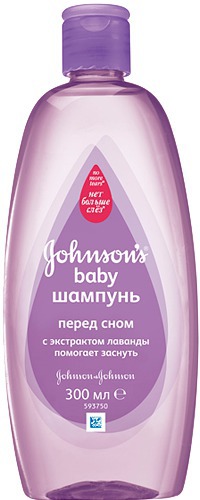 JOHNSON’S Baby / шампунь перед сном с экстрактом лаванды