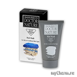 Doctor Nature / Mud mask for Oily and Combined Skin Types Маска грязевая очищающая для лица для жирной и комбинированной кожи
