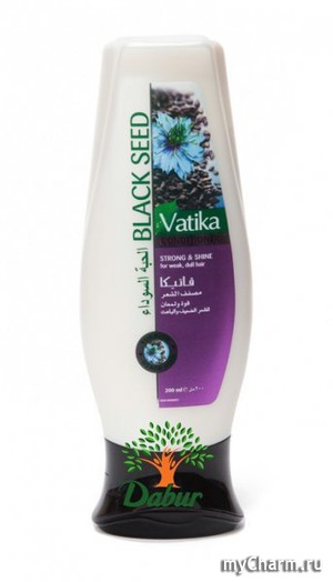 Dabur / Vatika Black Seed -Кондиционер для волос "Сила и блеск"
