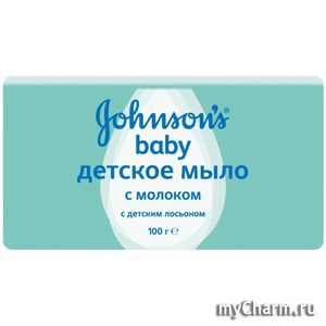 JOHNSON’S Baby / детское мыло с молоком с детским лосьоном