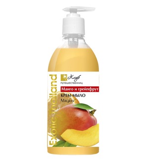 Magrav / Exoiic Taailand крем-мыло "Манго. Грейпфрут" серия "Клуб путешественниц"