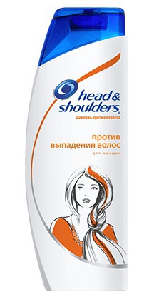 Head and Shoulders / Шампунь против выпадения волос для женщин