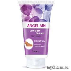 Magrav / "Angel Ain" Сосново-розмариновый део-крем для ног