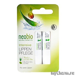 Neobio / Бальзам для губ Intensive Lippen Pflege
