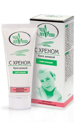 "Чудо-лукошко" / Крем дневной с хреном смягчающий