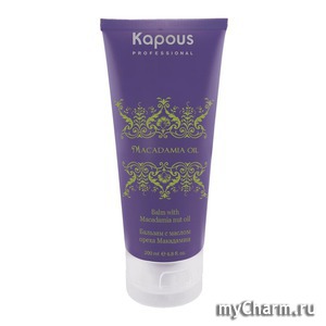 Kapous /    Macadamia Oil: Balm with Macadamia nut oil
