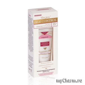 Magrav / Age control интенсивная разглаживающая сыворотка с концентратом женьшеня и мор.коллагеном