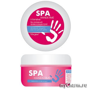 Magrav / spa hands time intensive би-активный крем-концентрат для рук, повышающий эластичность кожи