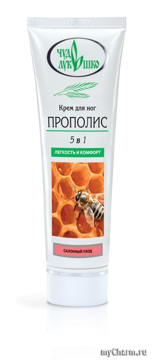 "Чудо-лукошко" / Крем для ног "Прополис" 5 в 1