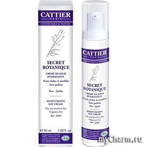 Cattier / Крем дневной увлажняющий Растительный секрет