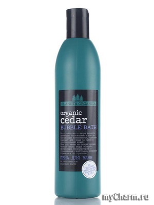 Planeta Organica / Organic Cedar Пена для ванн на кедровом масле