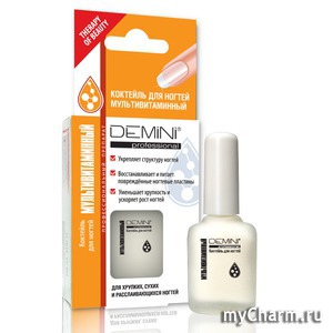 DEMINI / Коктейль для ногтей Коктейль МУЛЬТИВИТАМИННЫЙ