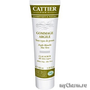 Cattier / Гоммаж для лица Gommage Argile tous types de peaux