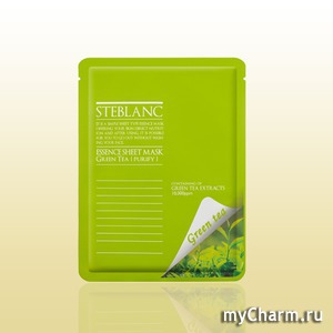 Steblanc /    ESSENCE SHEET MASK-Green Tea