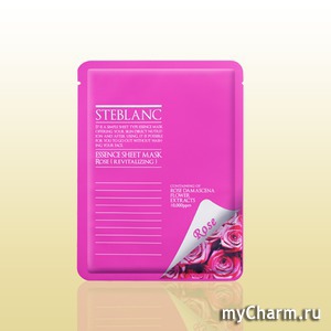 Steblanc /    ESSENCE SHEET MASK-Rose