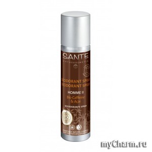Sante / Дезодорант-спрей Био Кофеин и Асаи
