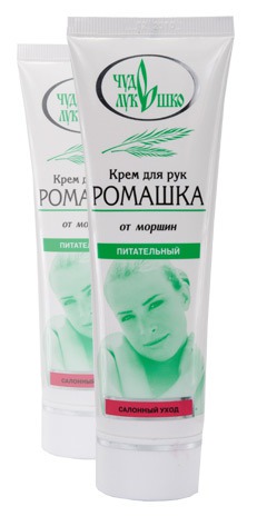 "Чудо-лукошко" / Крем для рук "Ромашка" от морщин питательный