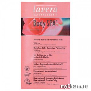 LAVERA / Морская соль для принятия ванн, Дикая роза