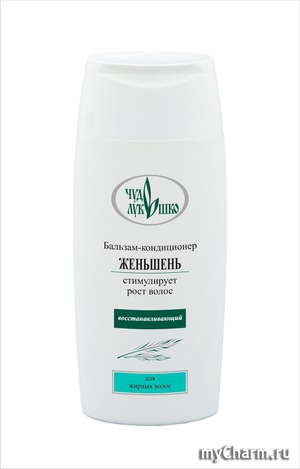 "Чудо-лукошко" / Бальзам-кондиционер "Женьшень" для жирных волос