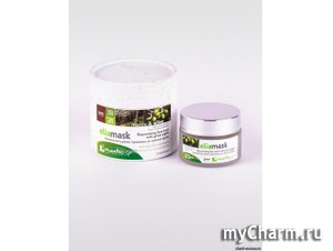 Mastic SPA /    Eliamask Rejuvenating face mask with green argyle