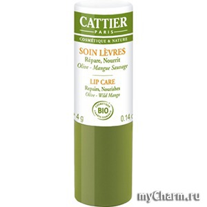 Cattier / Soin Revles Lip Care Питательный бальзам для губ Олива-Манго