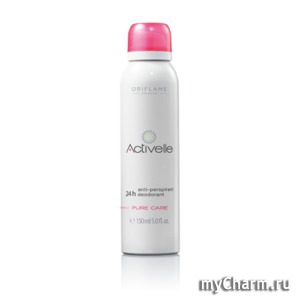 Oriflame / Спрей дезодорант-антиперспирант с ухаживающим комплексом «Активэль»