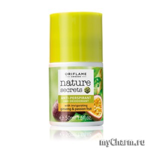 Oriflame / Шариковый дезодорант-антиперспирант 24-часового действия «Женьшень и маракуйя»