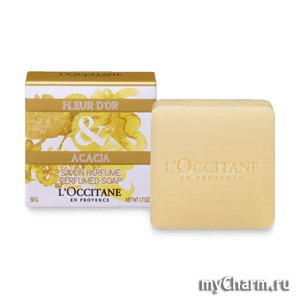 L'Occitane /   Fleur D'or Perfumed Soap