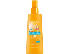 VICHY /   Capital Soleil Childrens Face Body Lotion Spray SPF50
