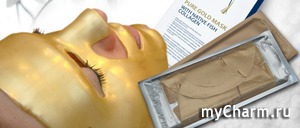 Colway / Коллагеновая маска с коллоидным золотом