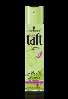 Taft / Лак для волос - сверхсильная фиксация ОБЪЕМ для тонких волос