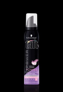 Taft / Пена для укладки - мегафиксация POWER Нежность Кашемира