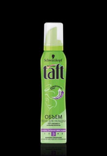 Taft / Пена для укладки - очень сильная фиксация ОБЪЕМ для нормальных волос
