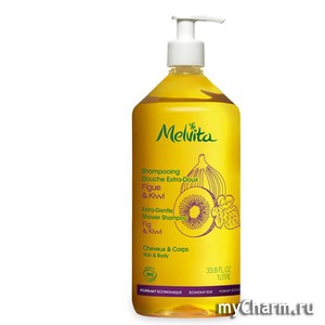 Melvita /      Extra Gentle Shower Shampoo Fig Kiwi