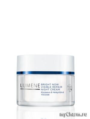 Lumene /     Bright Now Visible Repair Night Cream