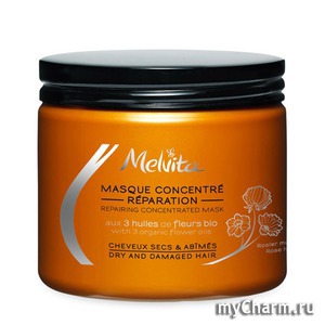 Melvita /    Repairing Concentrated Mask With 3 Organik Flover Oils