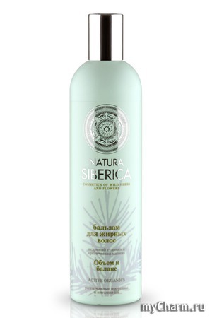 Natura Siberica / Бальзам для жирных волос Объем и Баланс Кедровый стланик и арктическая малина