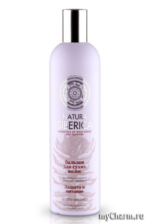 Natura Siberica / Бальзам для сухих волос Защита и Питание