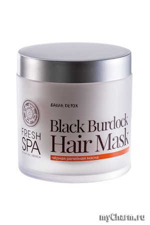 Natura Siberica / Черная репейная маска для роста волос