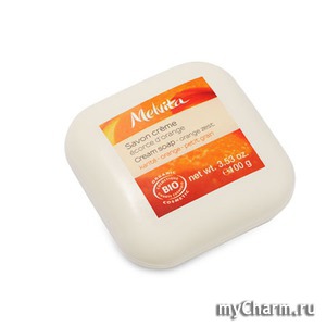 Melvita / - Orange Zest Cream Soap