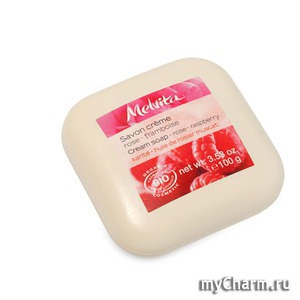 Melvita / Крем-мыло Rose Raspberry Cream Soap