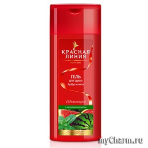 "Красная линия" / Гелья для душа Гель для душа «Арбуз и Мята»