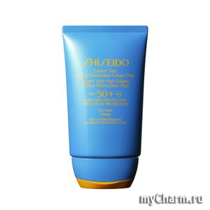 Shiseido / Солнцезащитный крем Expert Sun Aging Protection Cream Plus SPF50